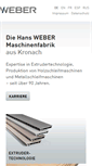 Mobile Screenshot of hansweber.de