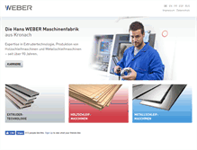 Tablet Screenshot of hansweber.de